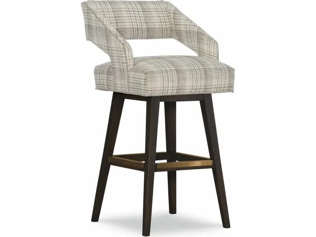 Duncan Swivel Bar Stool (22W)
