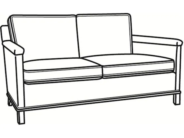 Gotham Loveseat Without Nails (53W)