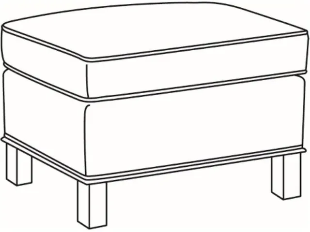 Gotham Ottoman Without Nails (25.5W X