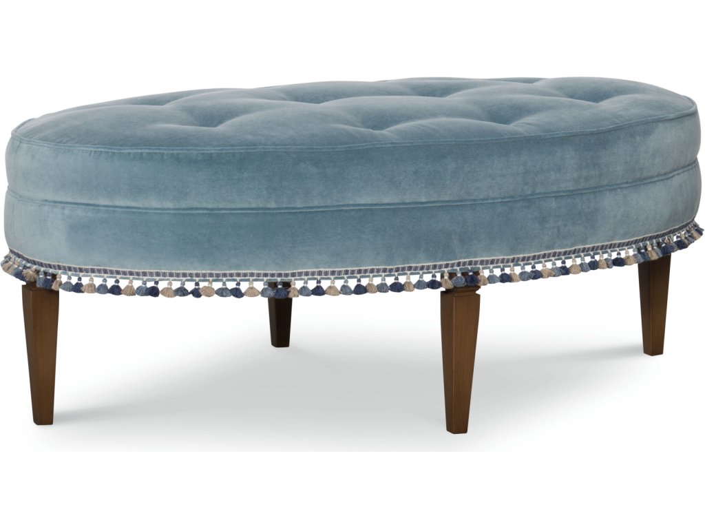 Ellipse Oval Ottoman (50W X 30.5D) - image 1