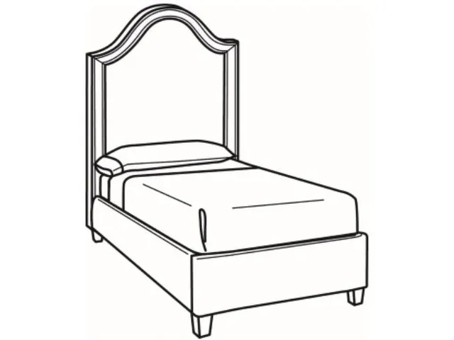 Alexa Tall Twin Bed (42W)