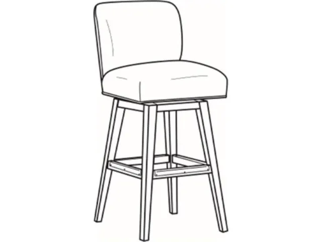 Landon Swivel Bar Stool (19W)