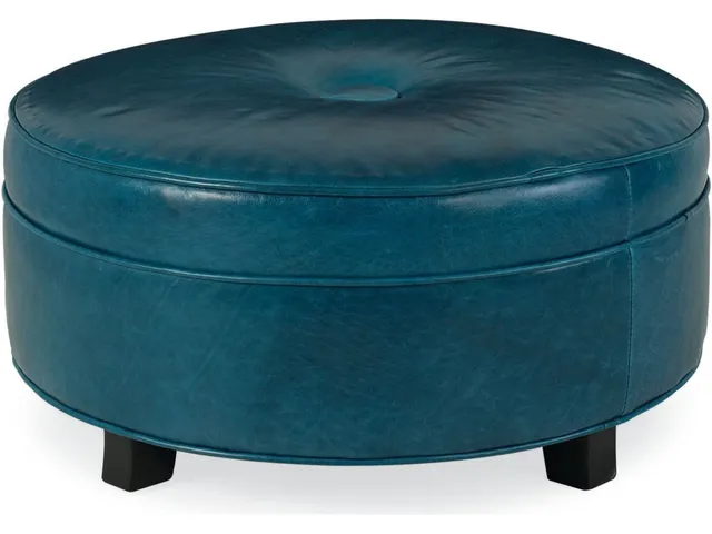 Pendelton Lg Round Ottoman (28W X 28D)