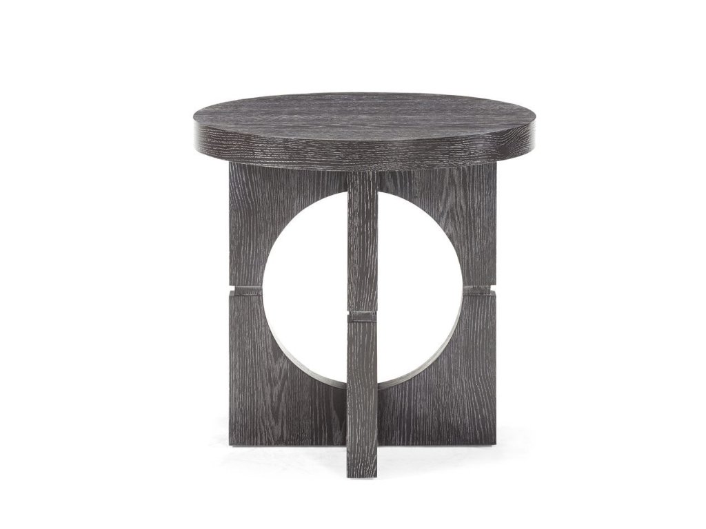 Flint Round Lamp Table - image 1