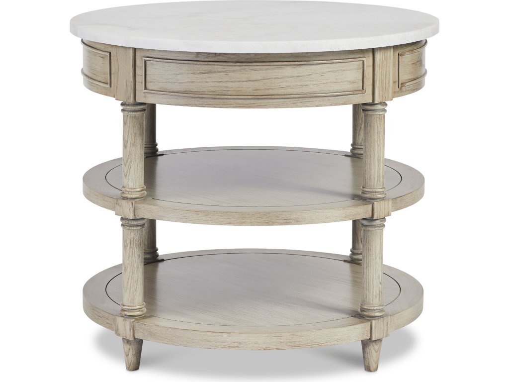 Fox Hollow Round Lamp Table - image 1
