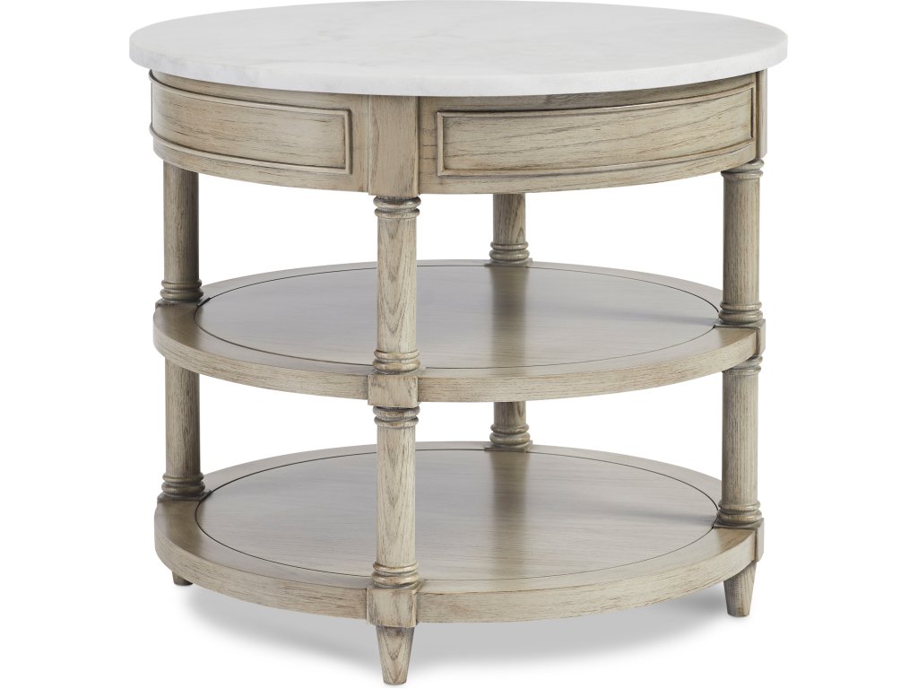 Fox Hollow Round Lamp Table - main image