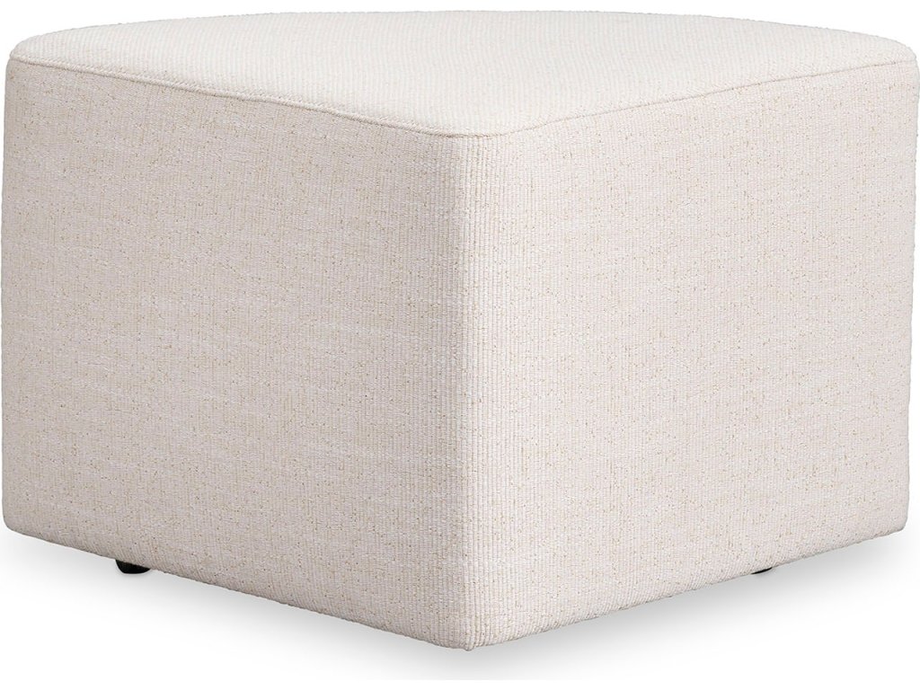 Gunnar Leather Cocktail Ottoman - main image