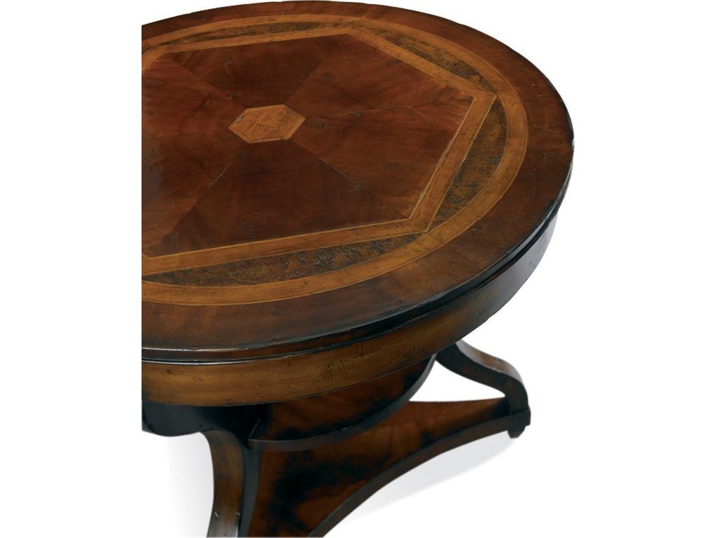 Round Lamp Table - image 1