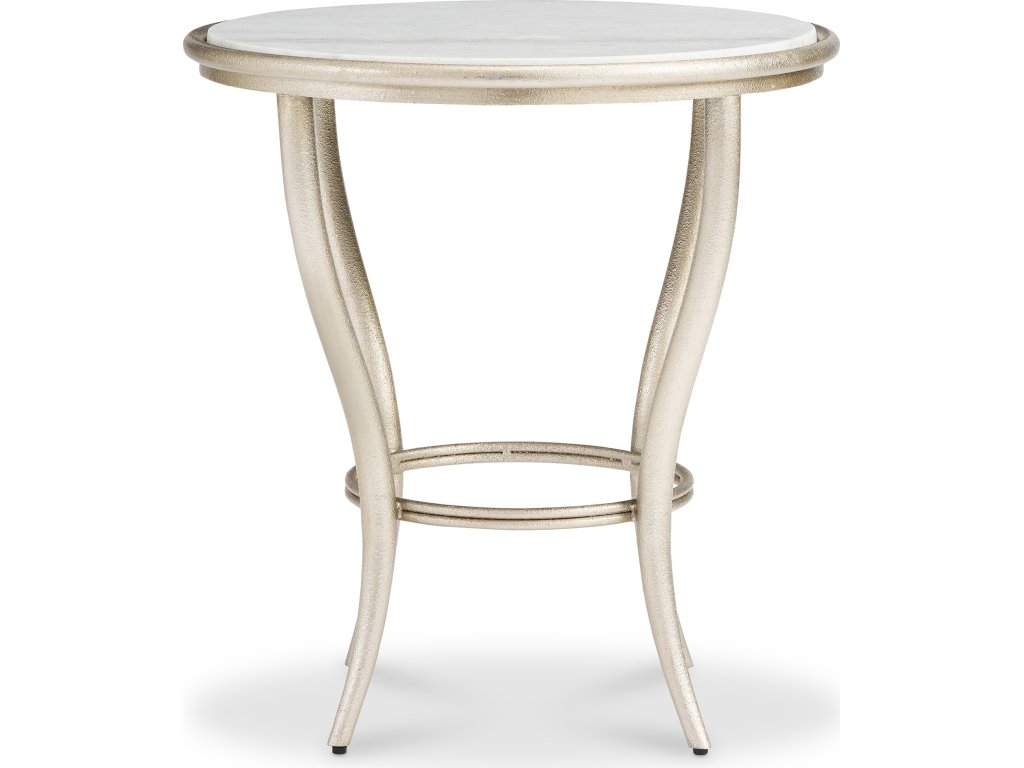 Lina Round Lamp Table - image 1