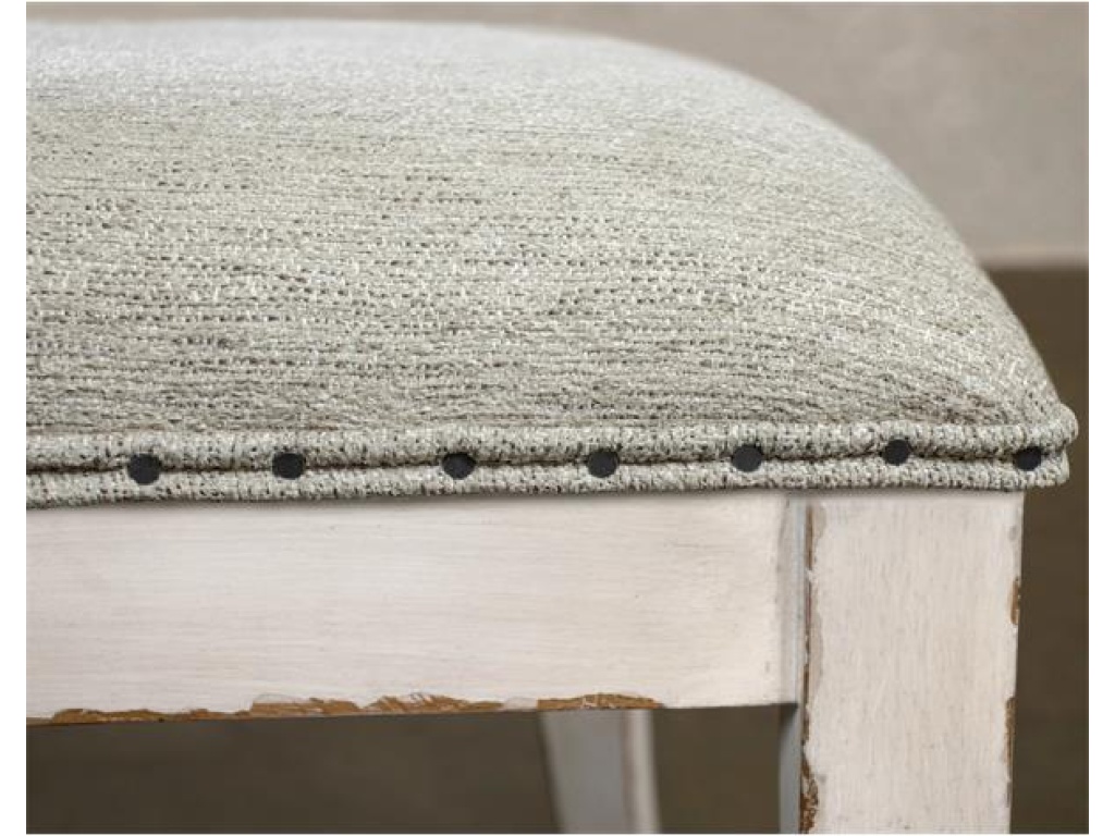 Scroll Back Upholstered Side Chair - image 4