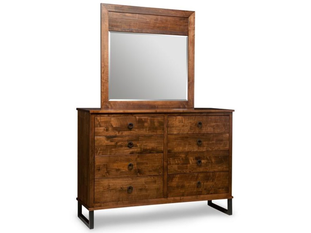 Cumberland 8 Drawer Dresser & Mirror - image 1