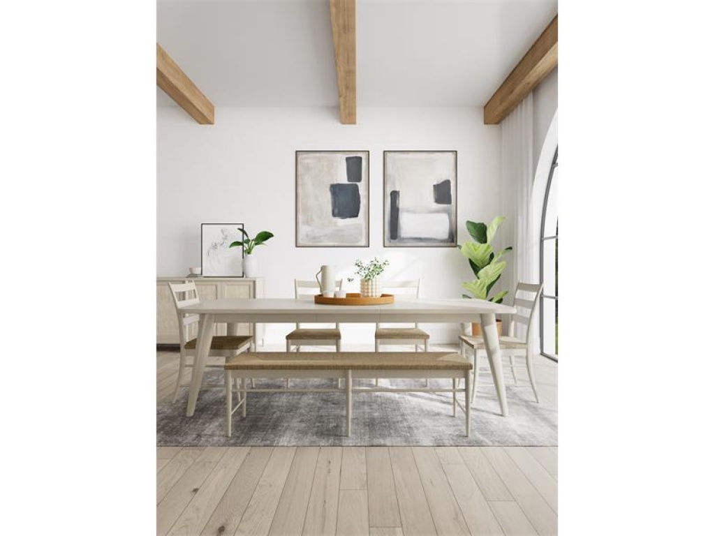 Rush Seat Dining Bench - image 1