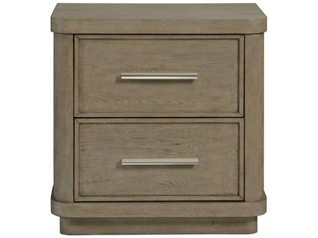 Two Drawer Nightstand - image 7