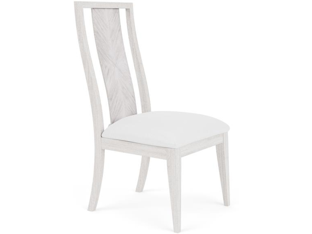 Wood Back Upholstered Side Chair - image 5