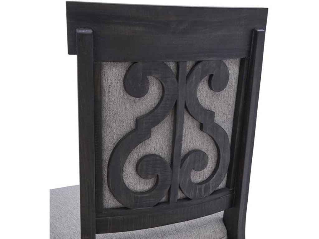 Dining Side Chair with Upholstered Seat and Back (2/ctn) - image 2