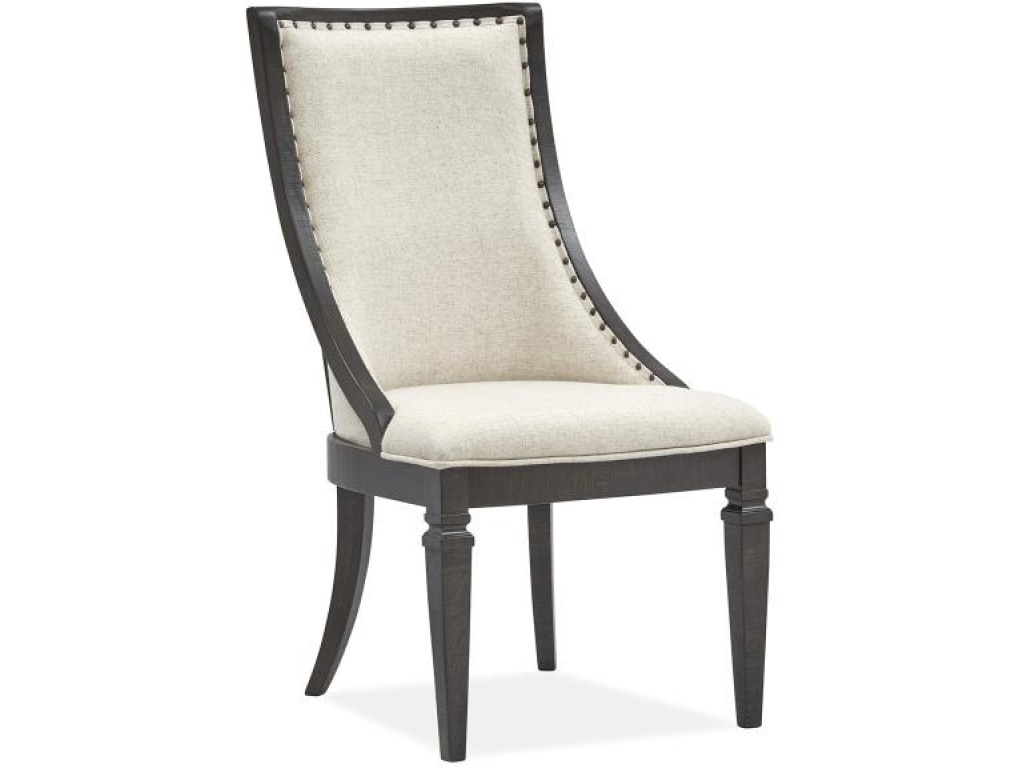 Dining Arm Chair with Upholstered Seat and Back (2/ctn) - main image