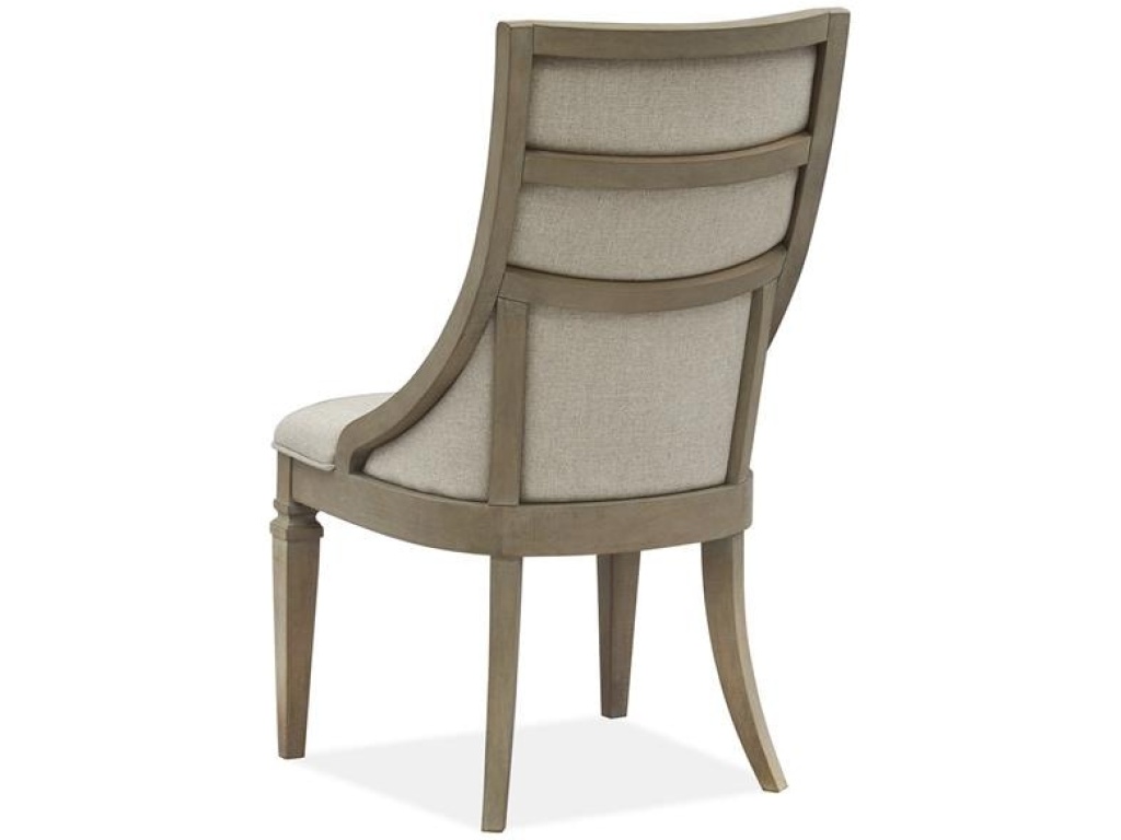 Dining Arm Chair with Upholstered Seat and Back (2/ctn) - image 1