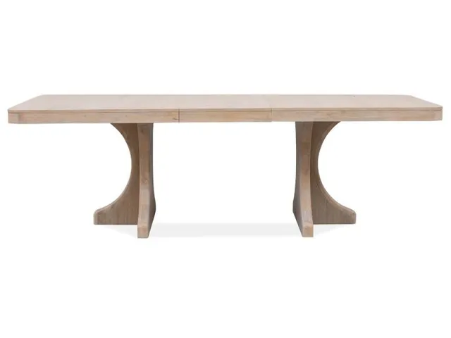 Wood Trestle Dining Table Base KD - Alternative View