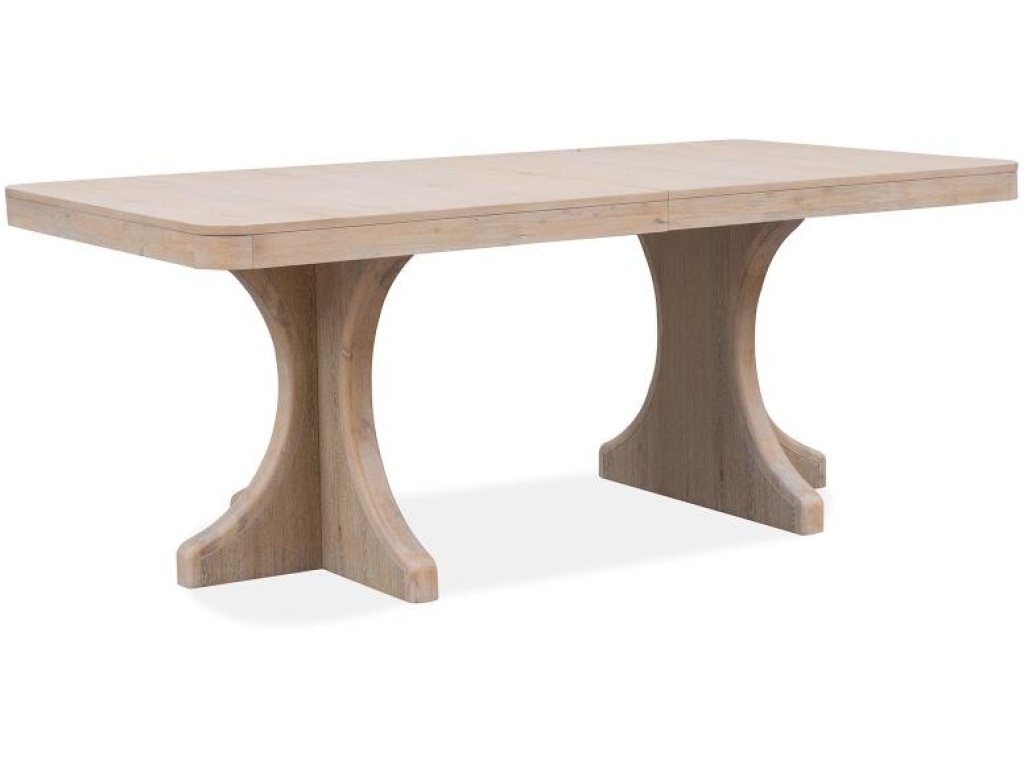 Wood Trestle Dining Table Top SU - main image