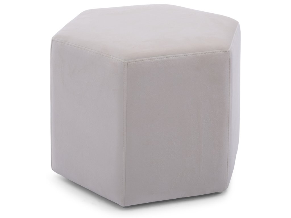 Joyful Graphite Ottoman - main image