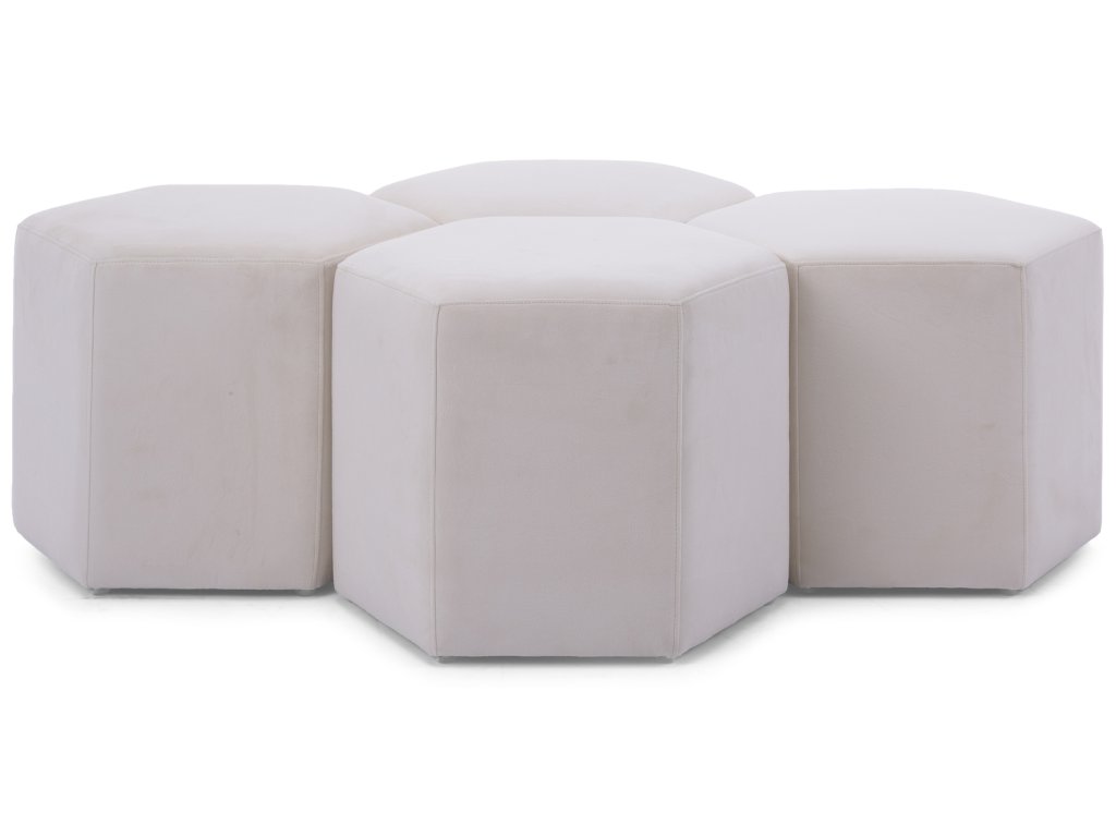 Joyful Graphite Ottoman - image 2