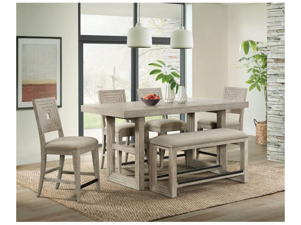 Upholstered Wood Back Counter Stool - image 5