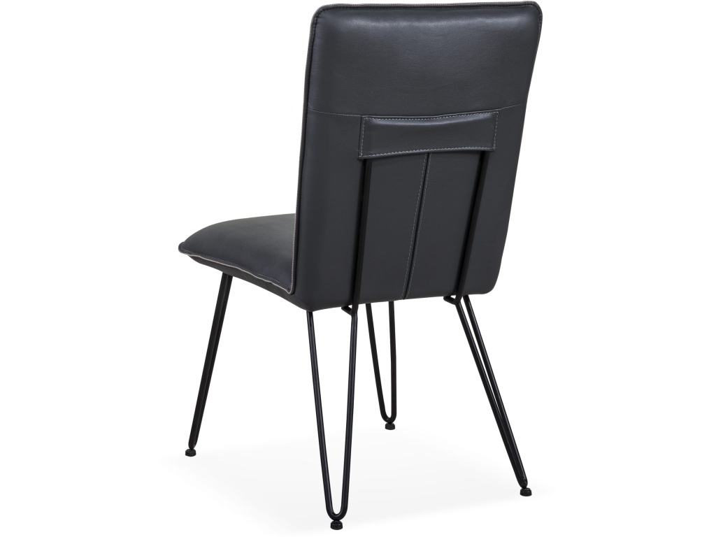 Demi Hairpin Leg Modern Dining Chair in Cobalt - image 4