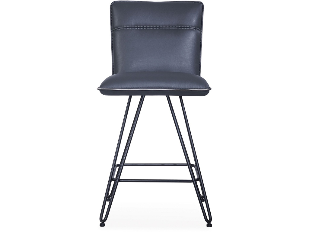 Demi Hairpin Leg Swivel Counter Stool in Cobalt - image 2