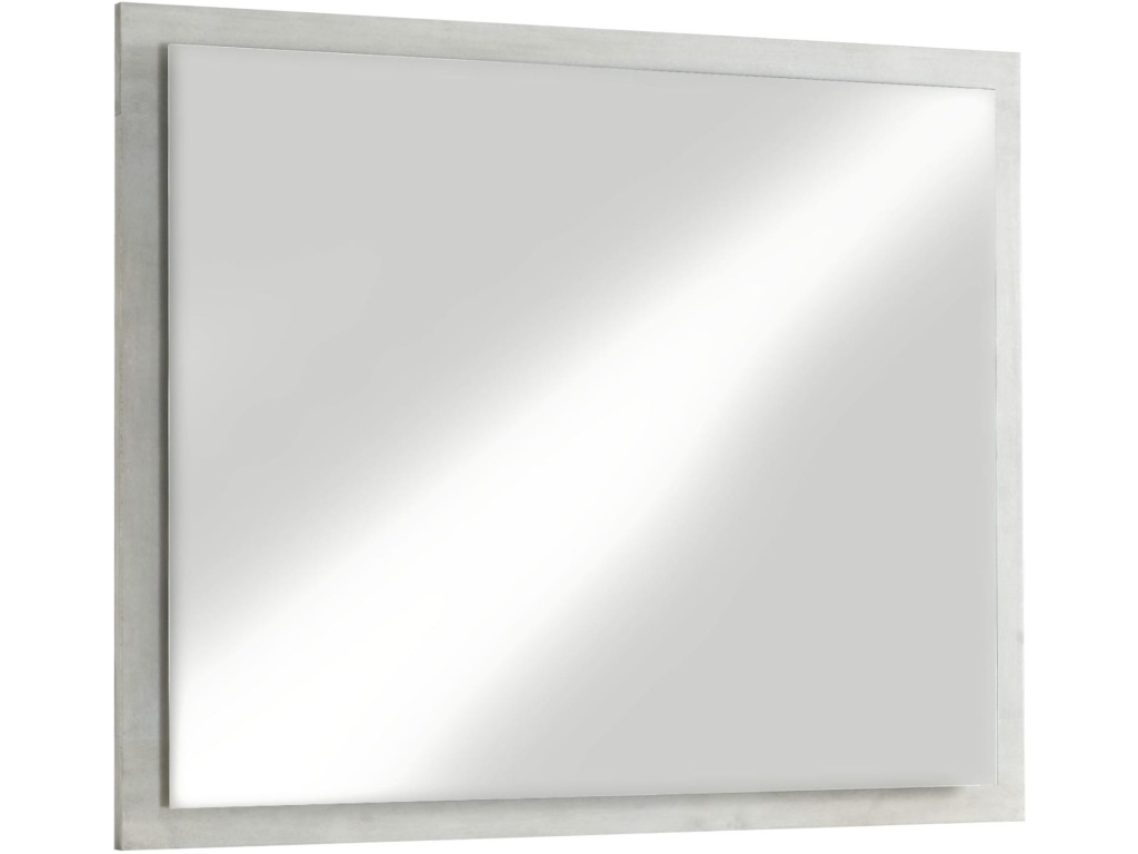 Destination Floating Glass Mirror in Cotton Grey - image 2