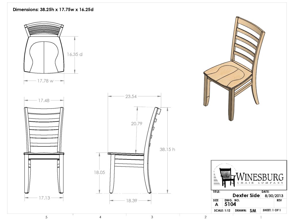 MAVIN Dexter Side Chair, alternate view 6
