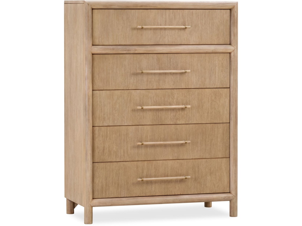 Dorsey Five Drawer Chest in Granola - image 2
