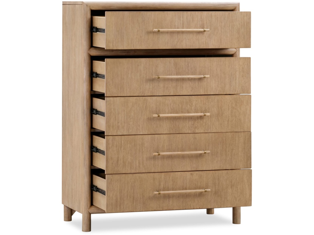 Dorsey Five Drawer Chest in Granola - image 3