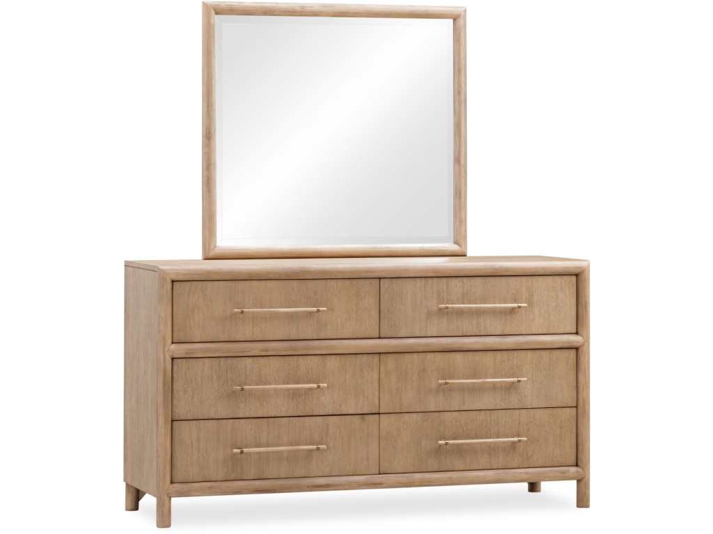 Dorsey Six Drawer Dresser in Granola - image 2