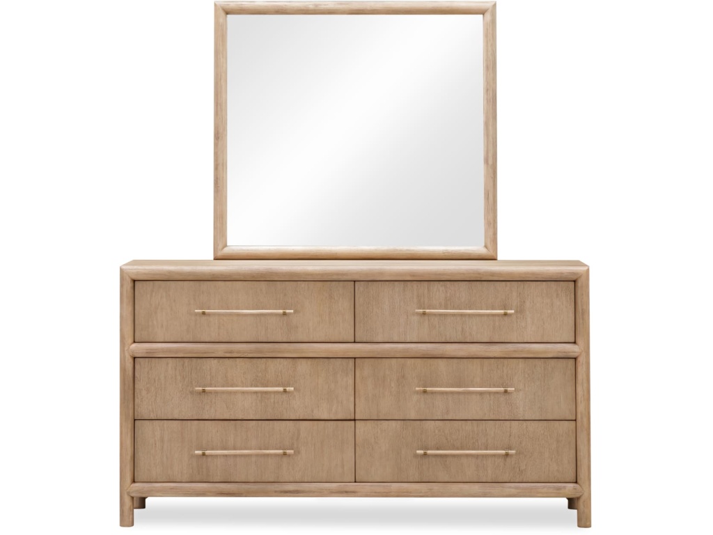 Dorsey Six Drawer Dresser in Granola - image 3
