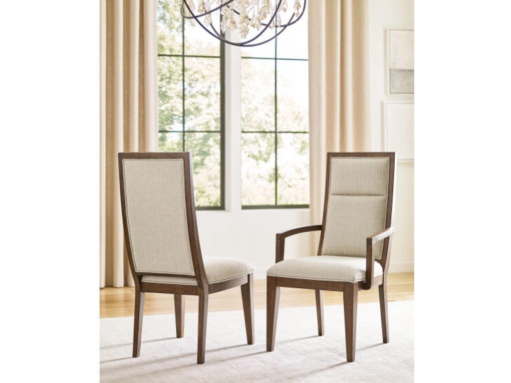 Doyle Upholstered Arm Chair - image 1
