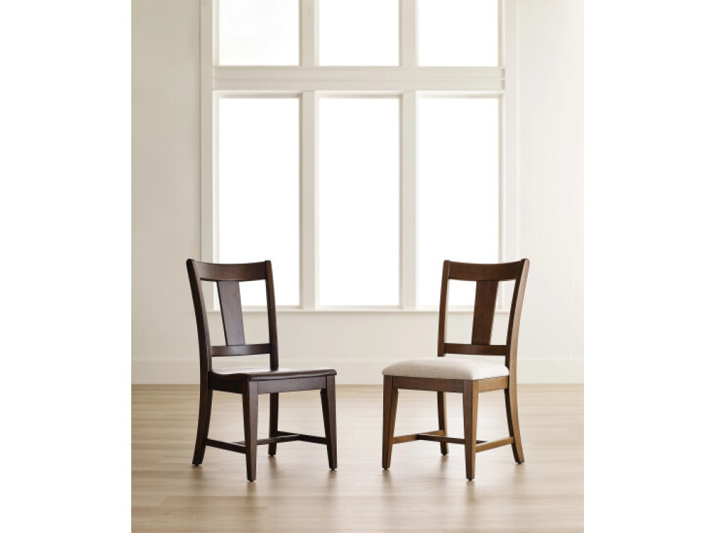 Splat Back Chair, Latte - image 1