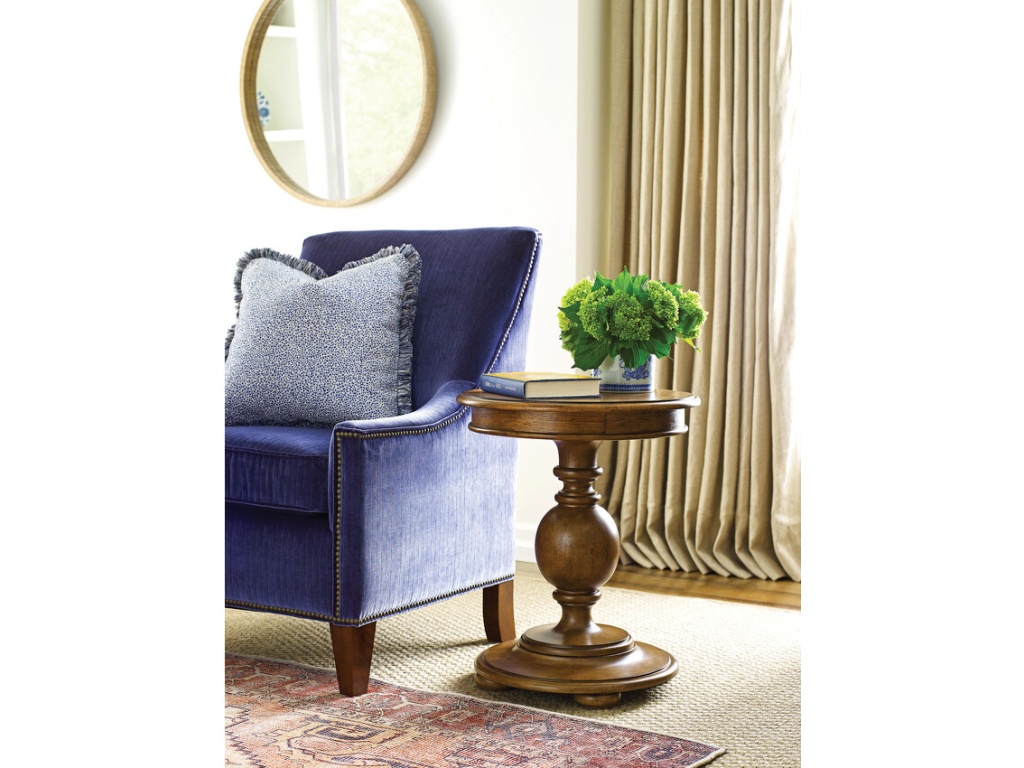 Pearson Round End Table - image 1
