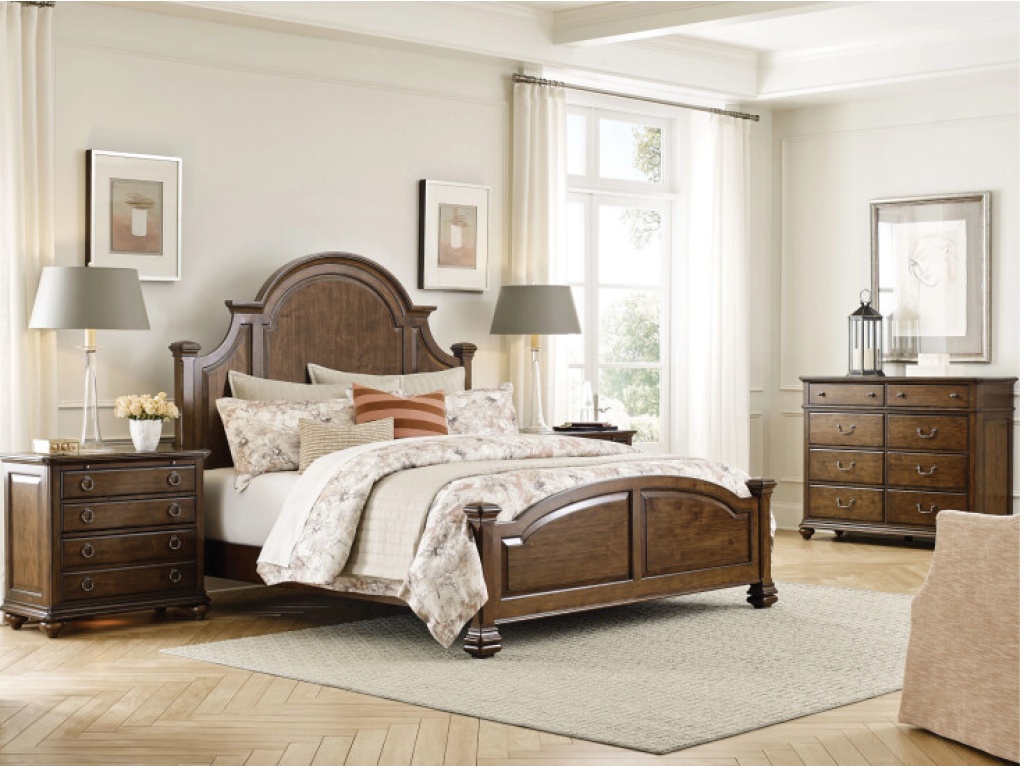 Allenby Queen Panel Bed - Complete - image 1