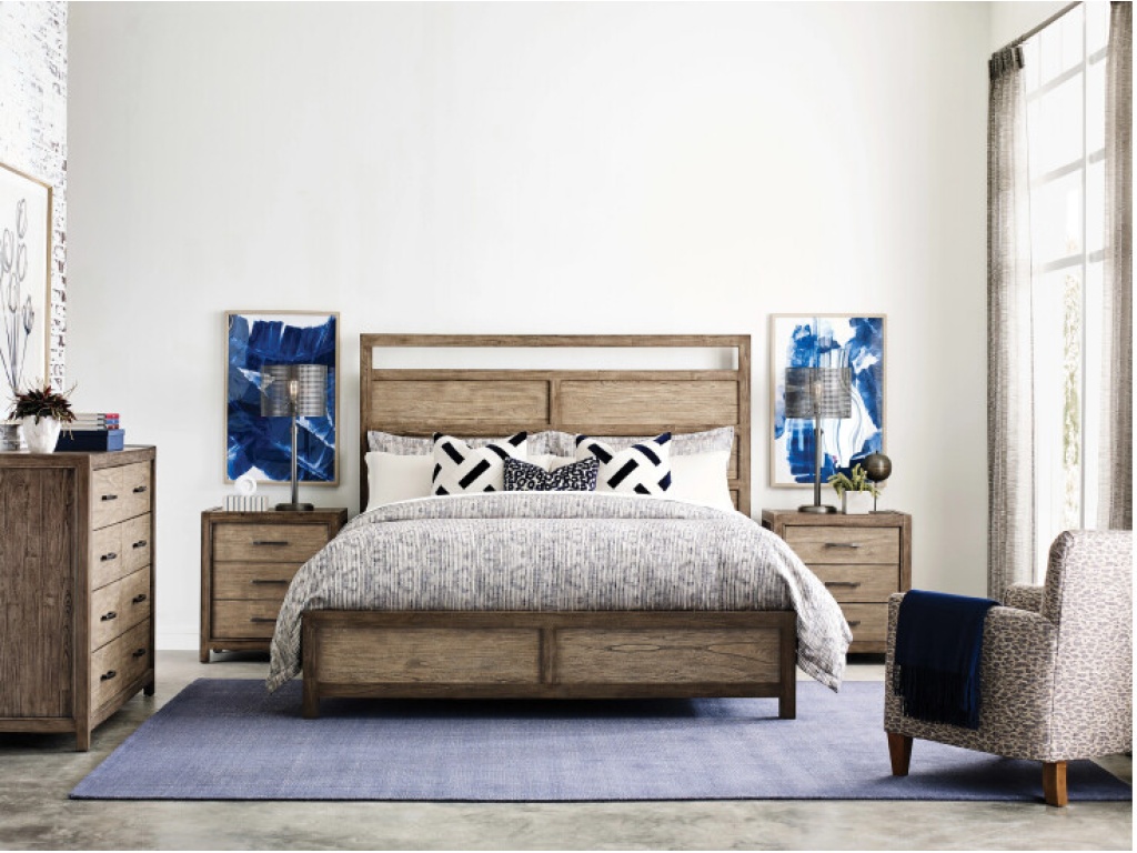 Wyatt Panel King Bed - Complete - image 1