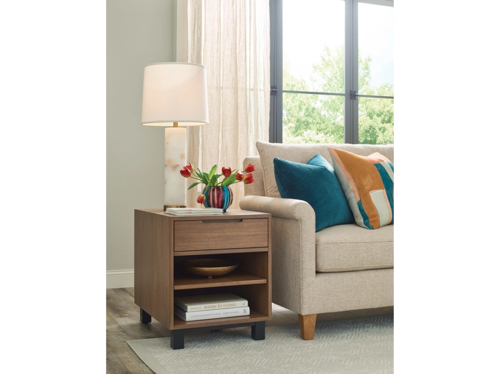 Rectangular Drawer End Table - image 1