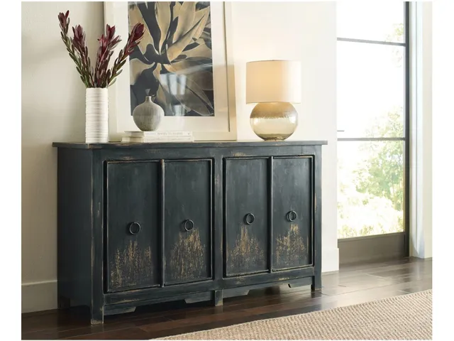 Charcoal Four Door Console