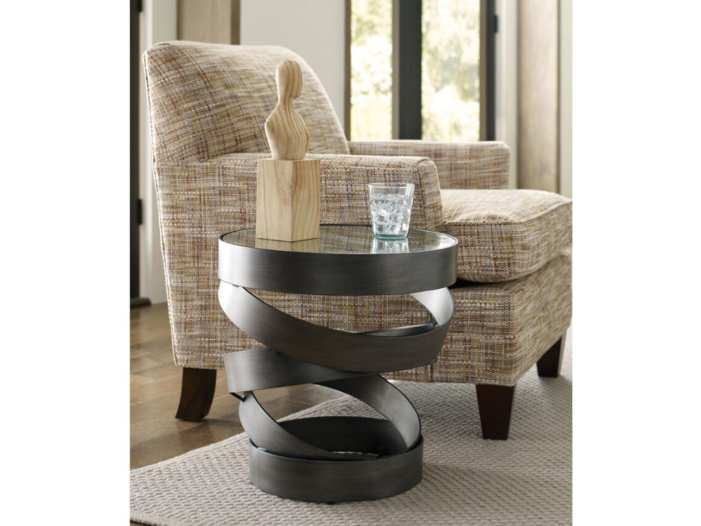 Helix Round Accent Table - image 1