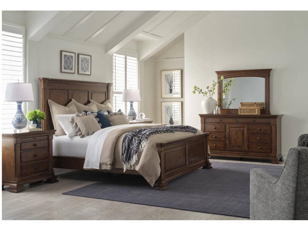 Monteri King Panel Bed - Complete - image 1