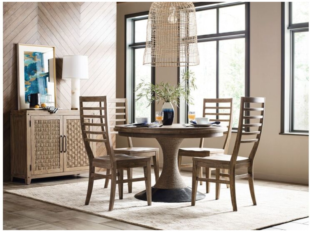 Lindale Round Dining Table - Complete - image 1