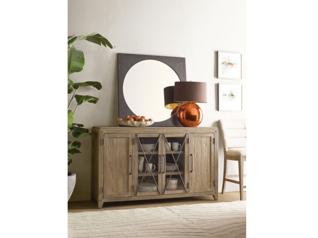 Square Metal Mirror - image 1