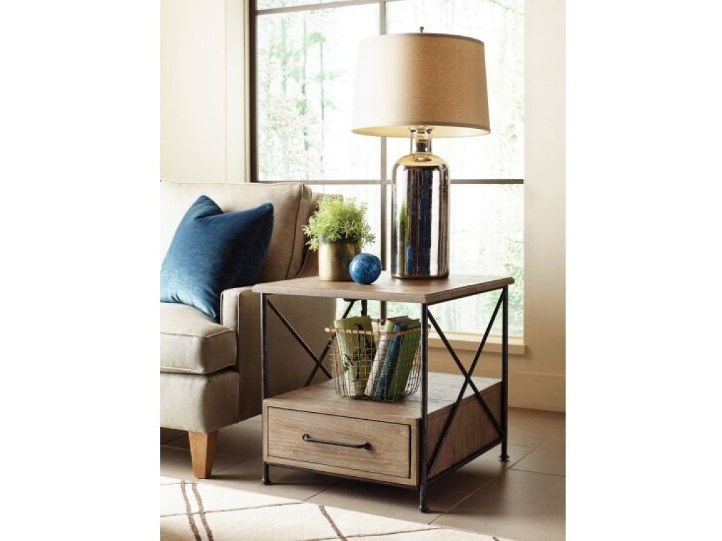 Modern Forge End Table - image 1