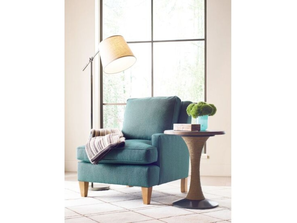 Modern Forge Round End Table - image 1