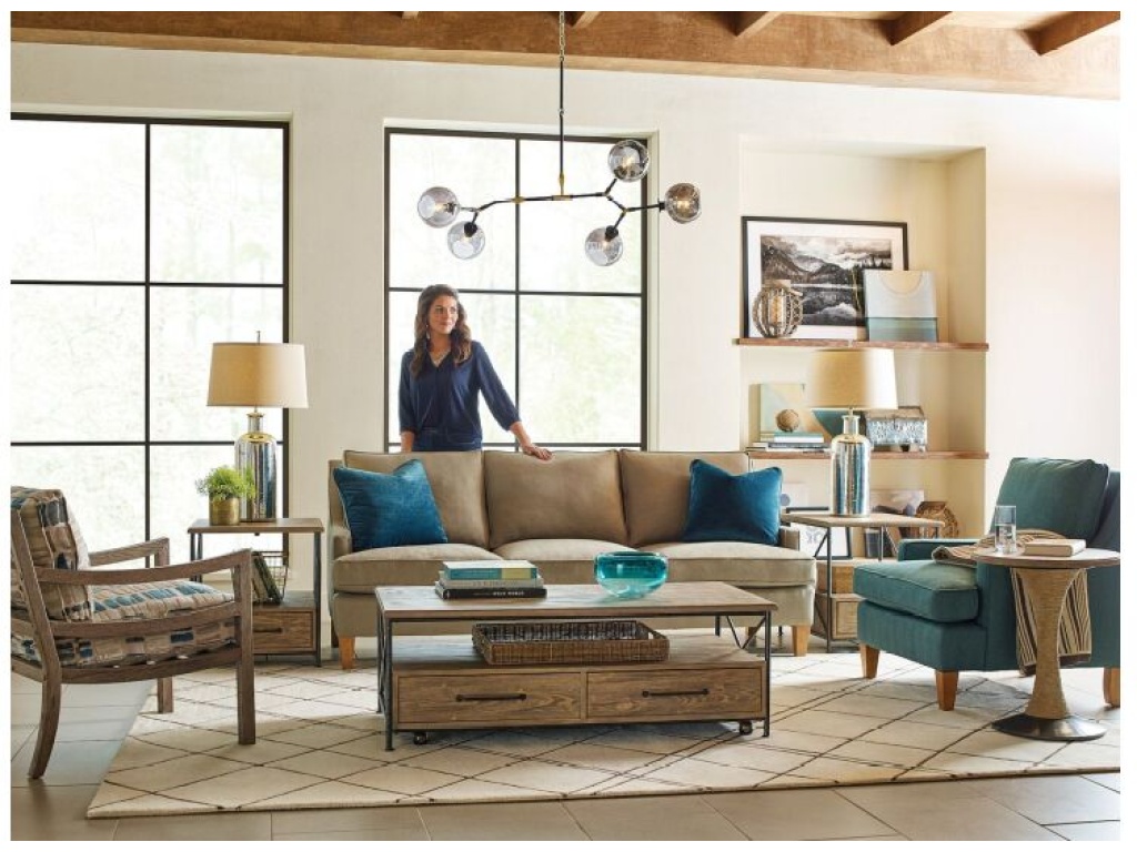 Modern Forge Round End Table - image 2