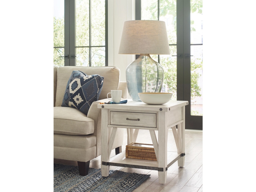 Rectangular Drawer End Table - image 1