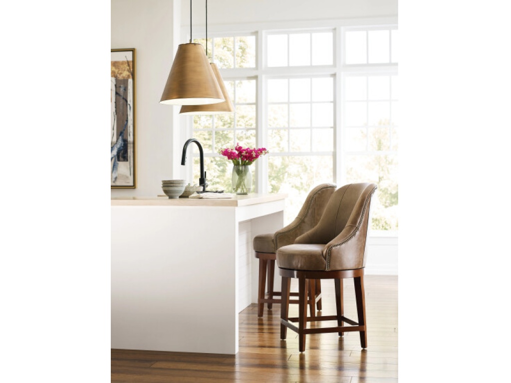 Tinsley Counter Height Stool Leather - image 1